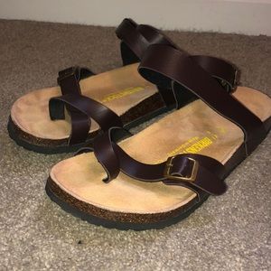 Birkenstock inspired sandals